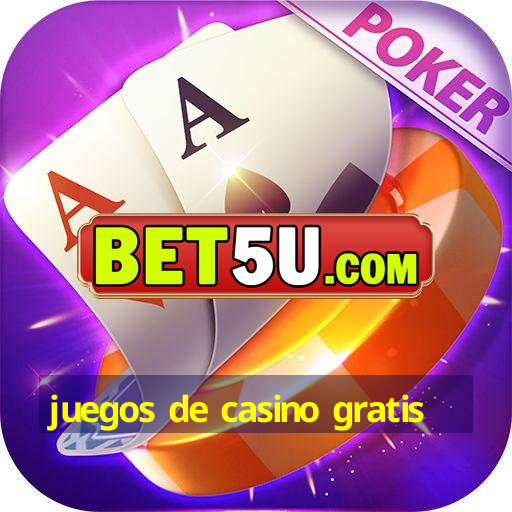 juegos de casino gratis